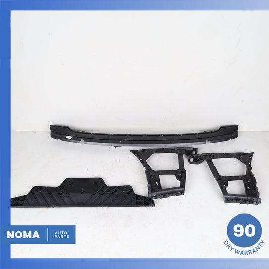 17-19 Audi 4M Q7 Rear Bumper Support Bracket Set OEM - photo 1