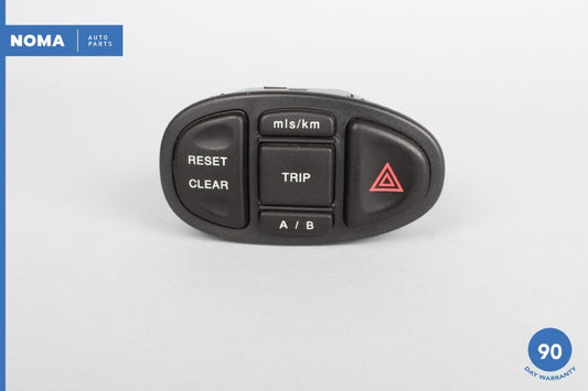 00-02 Jaguar S-Type X200 Dashboard Panel Hazard Trip Reset Control Switch OEM - photo 1