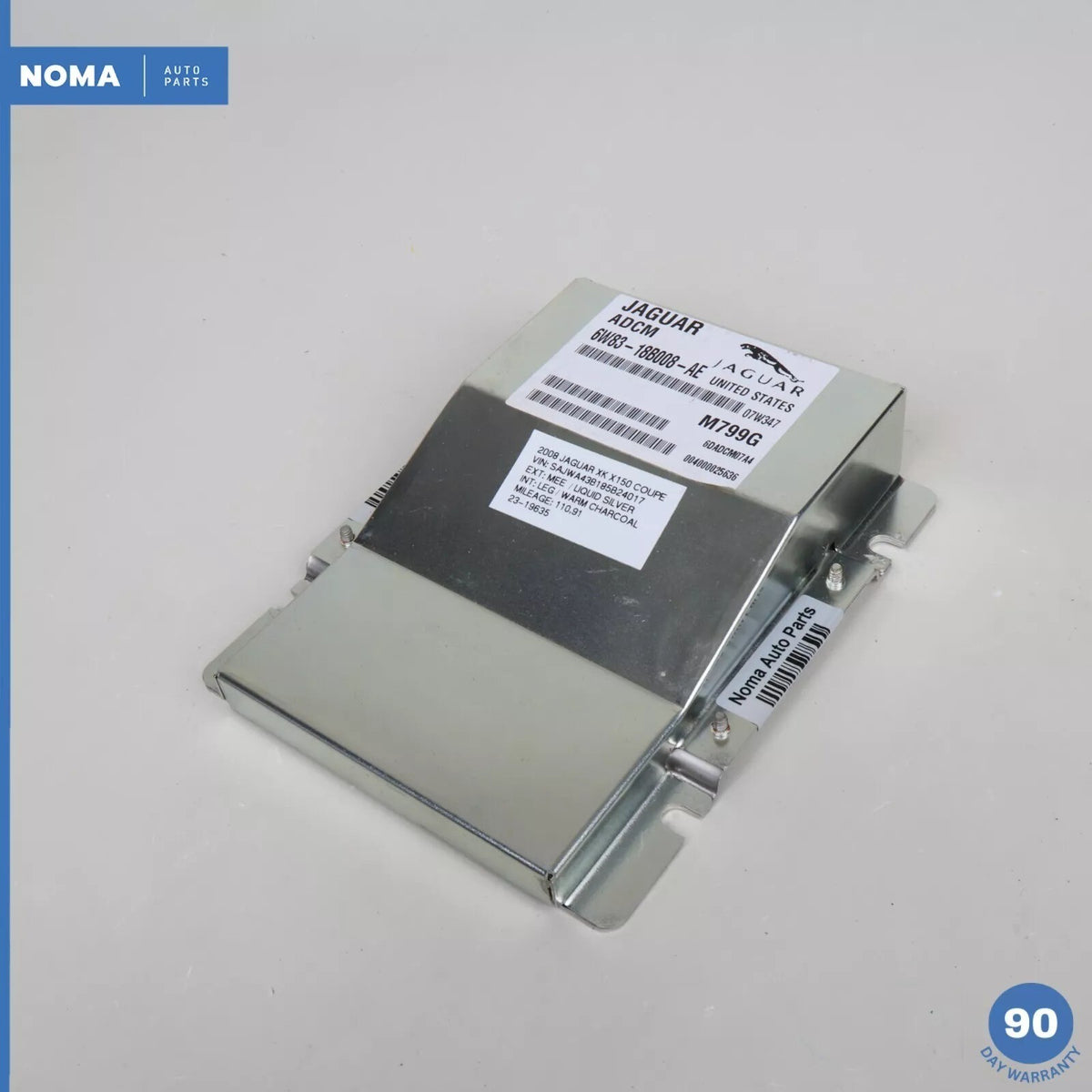 07-09 Jaguar X150 XK XKR Air Suspension Damping Control Module 6W8318B008AE OEM - photo 4