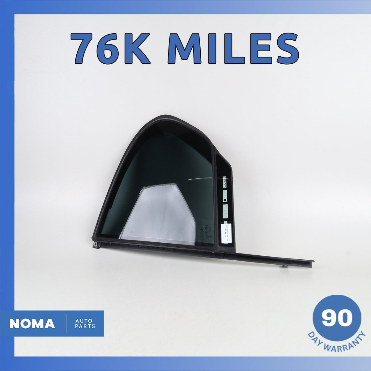 BMW G12 740i 750Li LWB Rear Left Driver Door Quarter Window Glass OEM - photo 1