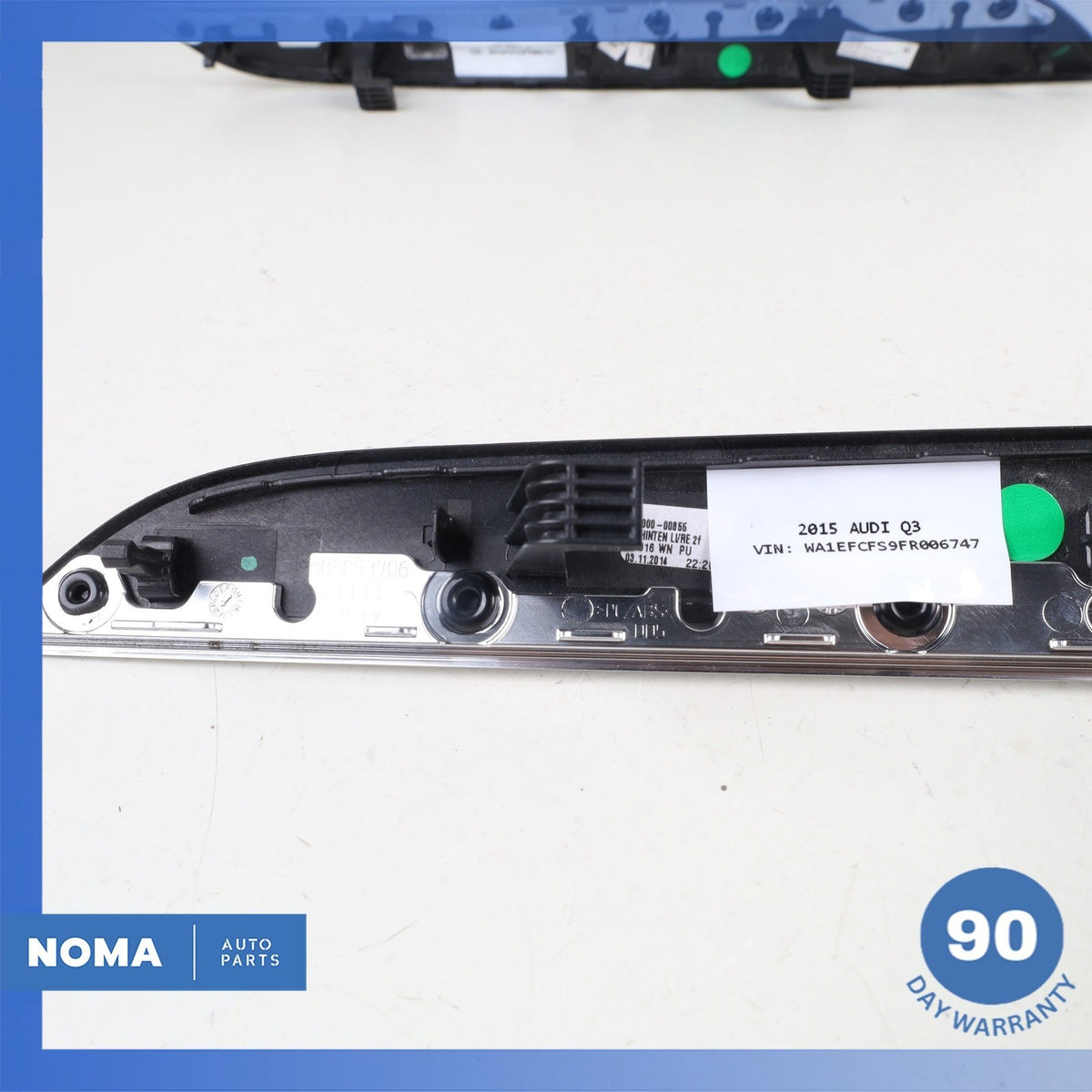 Audi 8U Q3 Rear Right & Left Door Cover Panel Trim Molding Set Wood OEM - photo 12