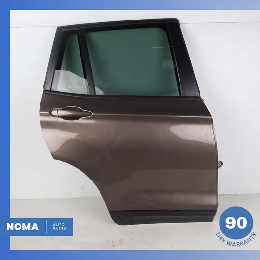 11-17 BMW F25 X3 Rear Right Passenger Door Shell Panel Brown OEM - photo 1