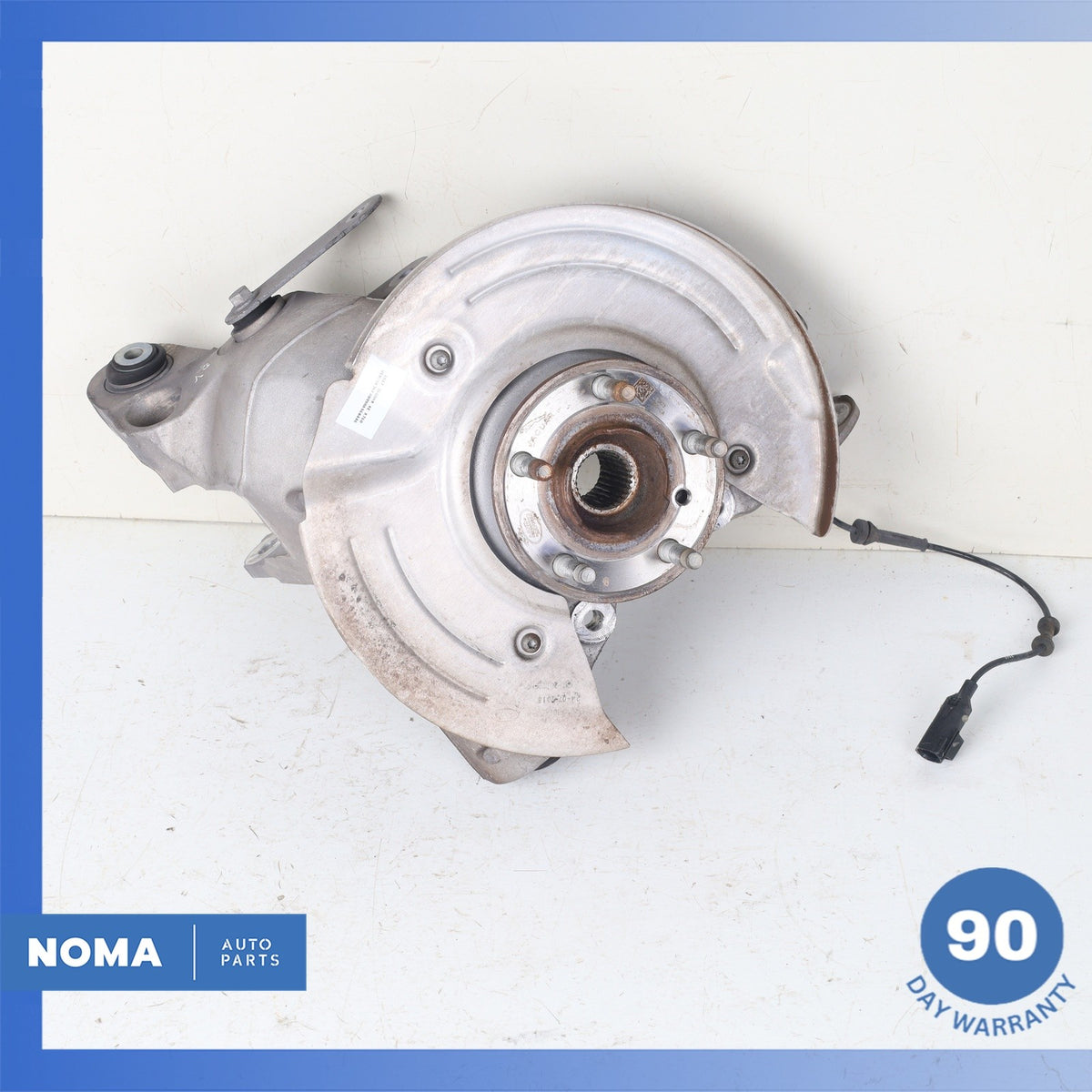 16-20 Jaguar X760 XE XF Rear Left Side Spindle Knuckle Hub w/ Shield OEM 64k - photo 2