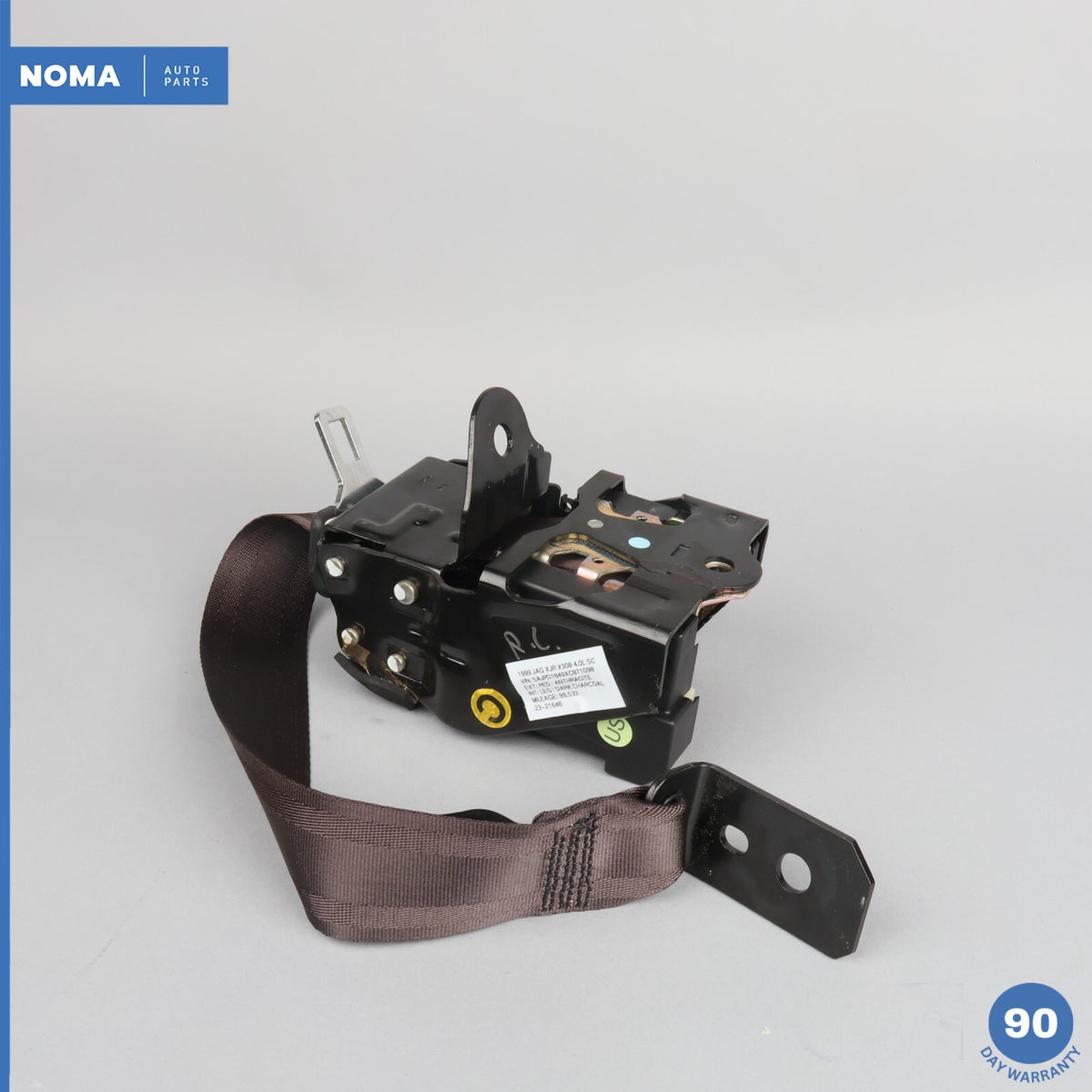 98-03 Jaguar XJ8 XJR VDP X308 Rear Center Seatbelt Retractor HNC7073AD LEG OEM - photo 9