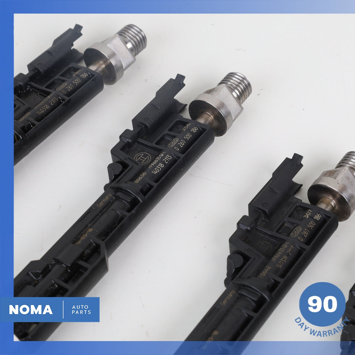 12-19 BMW F02 750i 550i N63 Engine Motor Fuel Pressure Injector Set OEM - photo 4