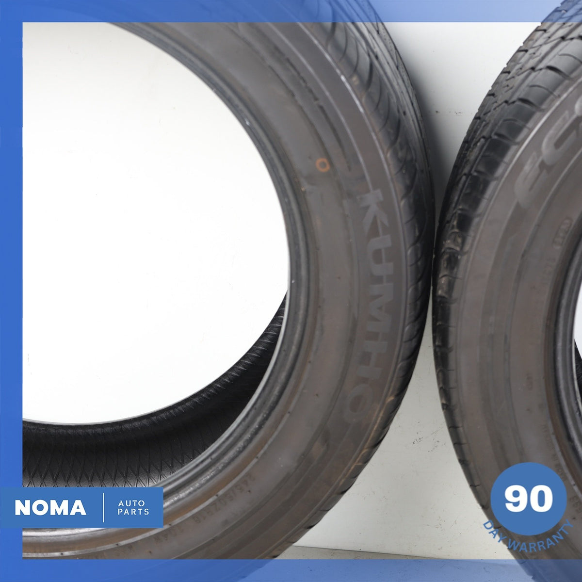 245/50ZR18 Kumho Ecsta LX Platinum 245 50 18 104W XL 5/32" Set of 2 Tires - photo 11