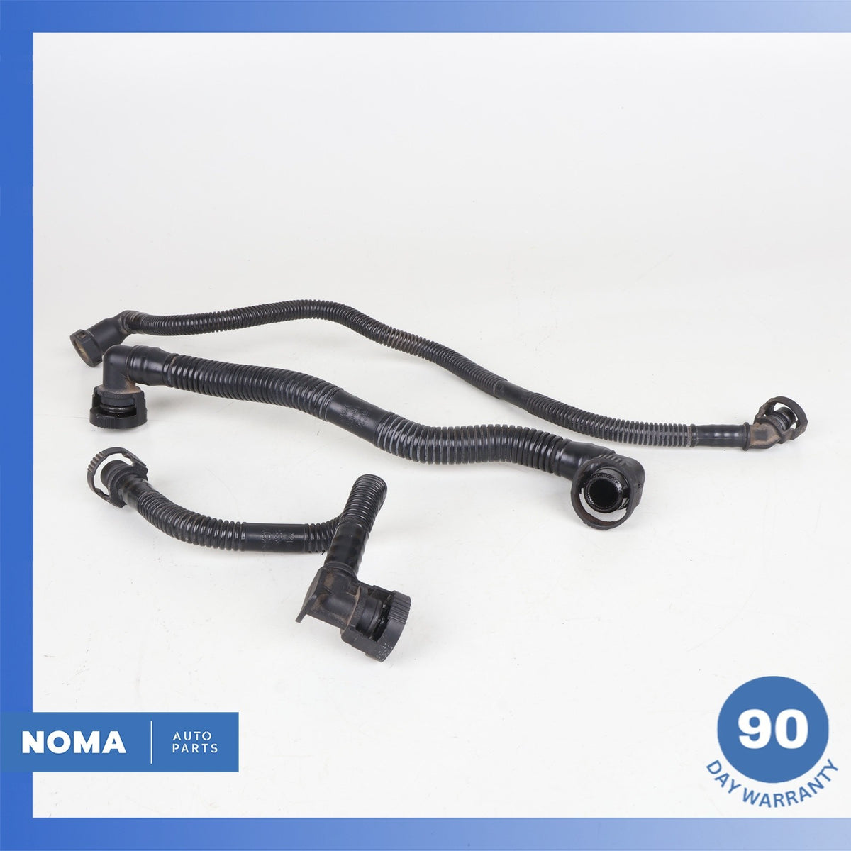 Jaguar X350 XJ8 Throttle Body Inlet Manifold Air Hose Tube Pipe Set OEM - photo 1
