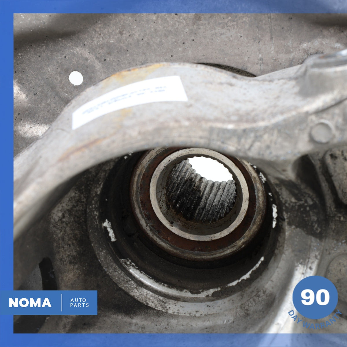 12-19 LR Range Rover Evoque L538 Rear Left Spindle Knuckle Hub w/ Shield OEM - photo 13