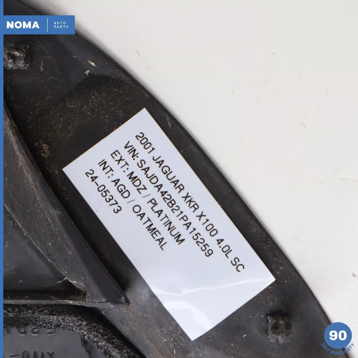 97-06 Jaguar X100 XK8 XKR Convertible Right Side Quarter Window Molding Seal OEM - photo 11