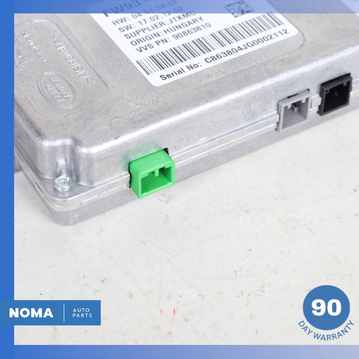 16-19 Jaguar X351 XJ XJR Rear View Camera Control Module Unit FW9314F026CG OEM - photo 3