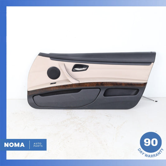 07-13 BMW E93 328i 335i Right Passenger Door Cover Panel Beige/Black OEM - photo 1