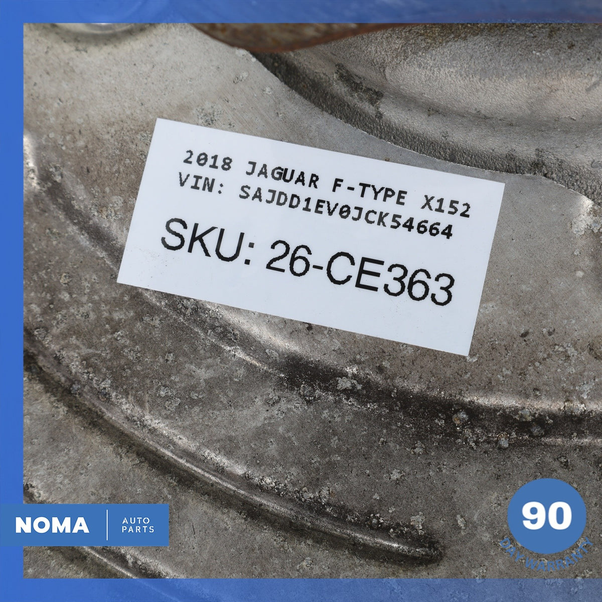 14-20 Jaguar X152 F-Type Rear Left Side Spindle Knuckle Hub w/ Shield OEM 67k - photo 15