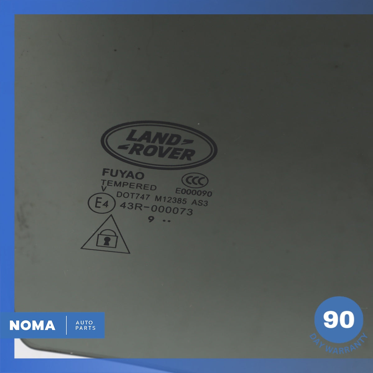 17-23 Land Rover L462 Discovery Rear Right Passenger Side Door Window Glass OEM - photo 6