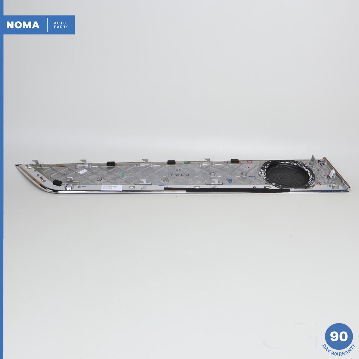 10-19 Jaguar XJL LWB Rear Right Door Interior Molding Wood Meridian Surround OEM - photo 6