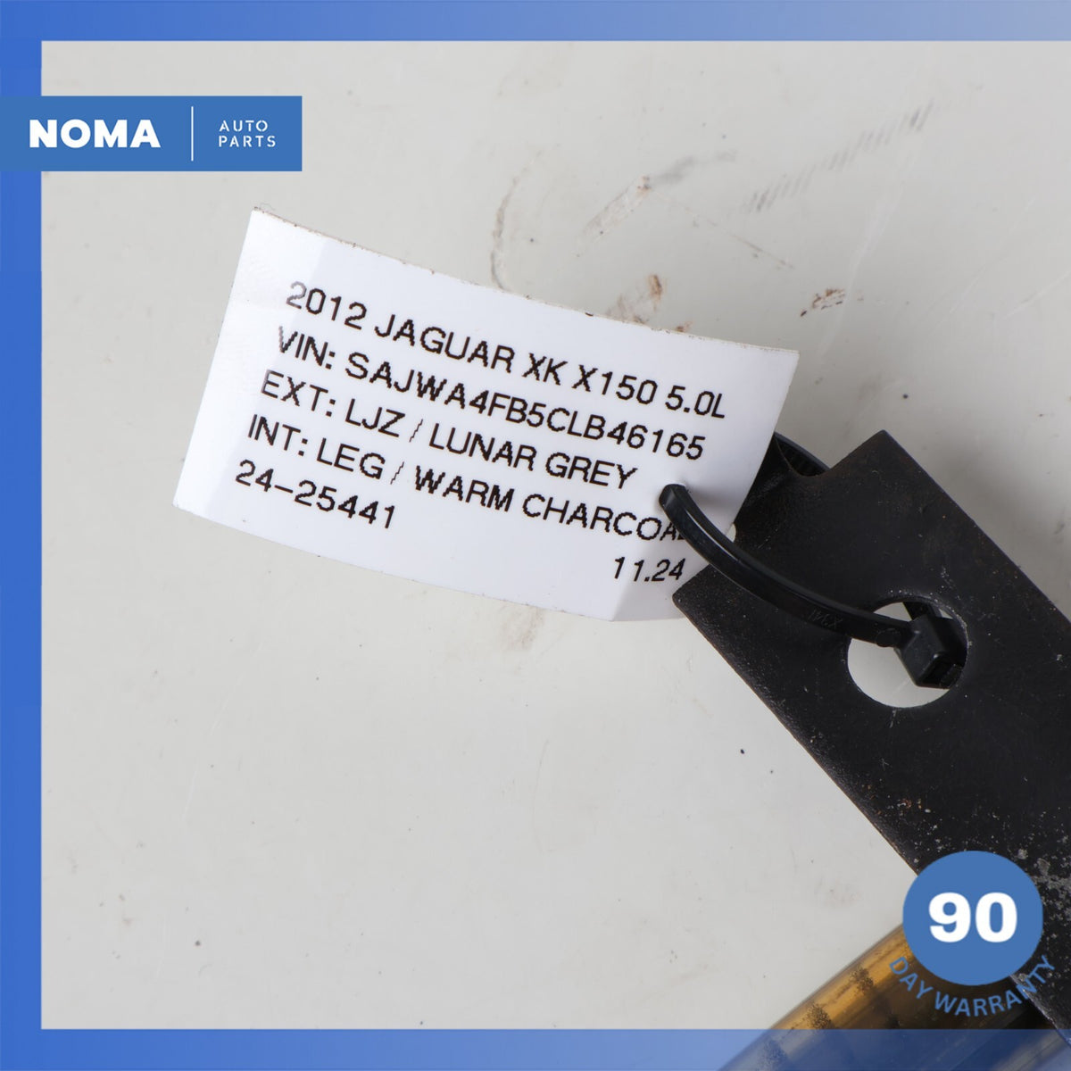 2012 Jaguar X150 XK Rear Left & Right Side Parking Brake Cable Set of 2 OEM - photo 10