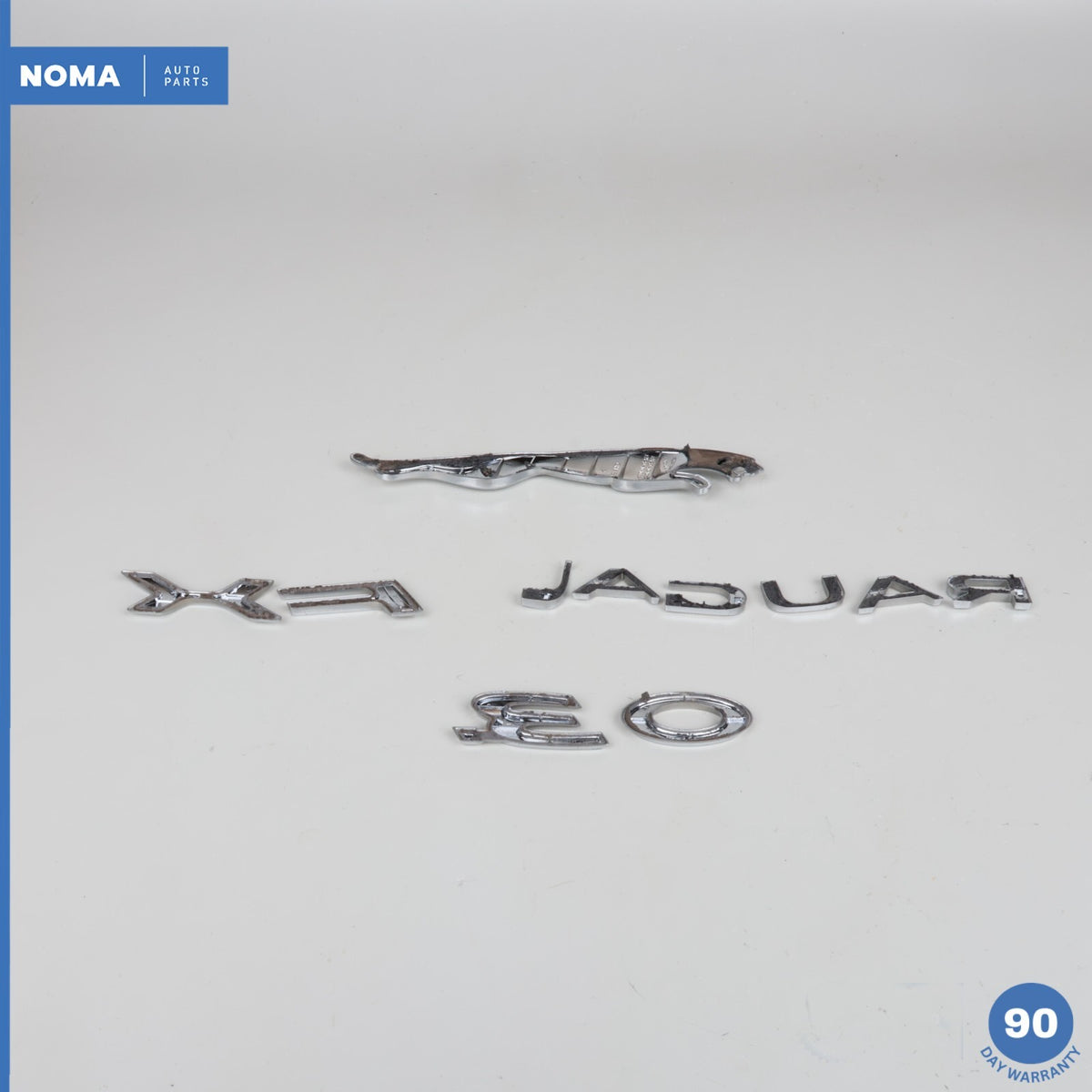 09-15 Jaguar XF 3.0L X250 Rear Trunk Hatch Boot Emblem Badge Logo Emblem Set OEM - photo 10