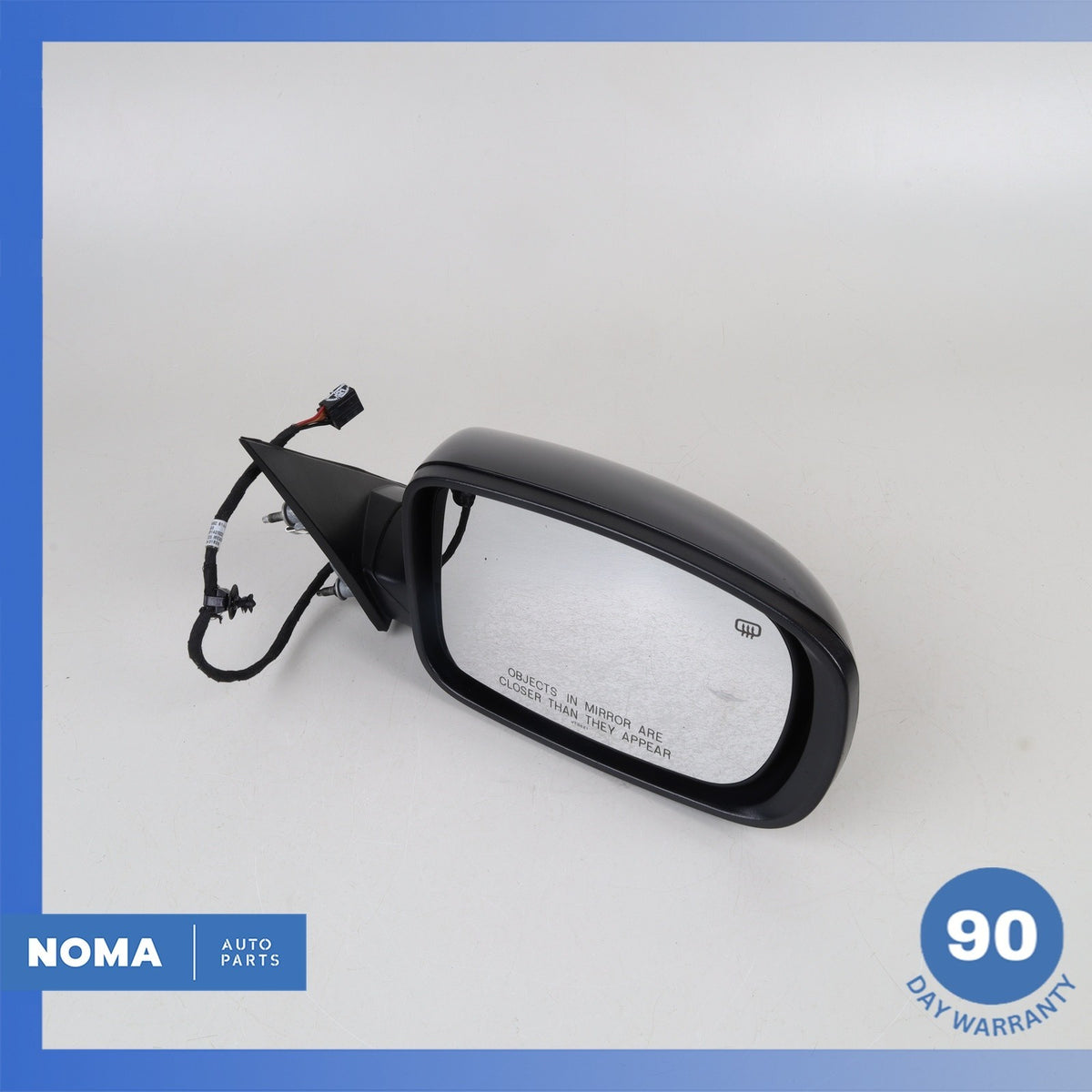 Dodge LD Charger Right Side Rear View Door Mirror Black OEM 74k - photo 2