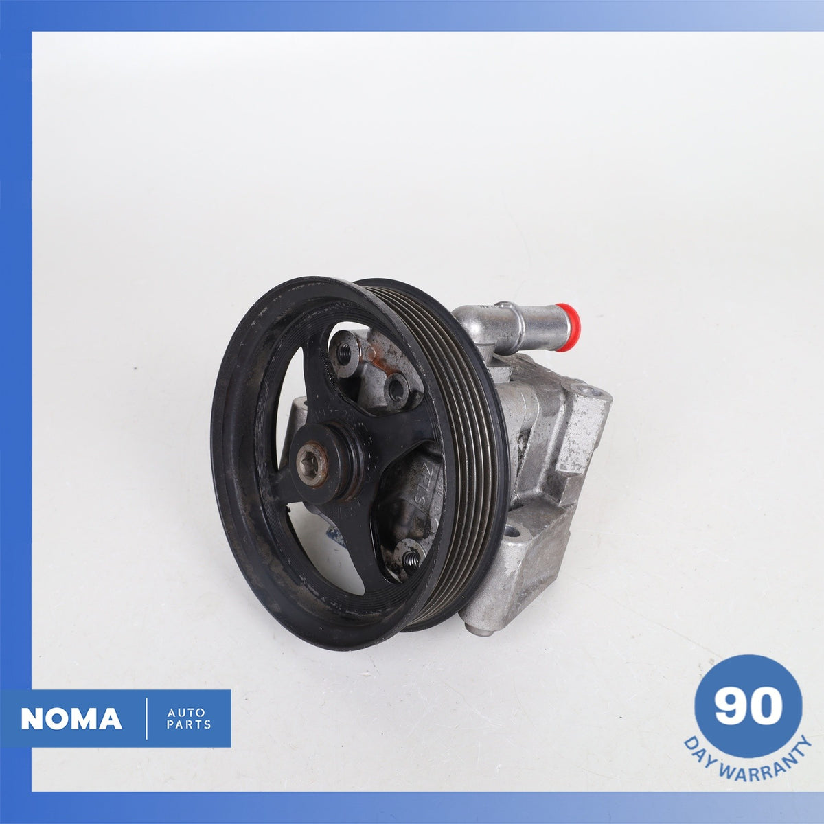 03-10 Jaguar X150 XK XKR XF XJ8 Power Steering Pump Assembly 2W933A696AD OEM - photo 1