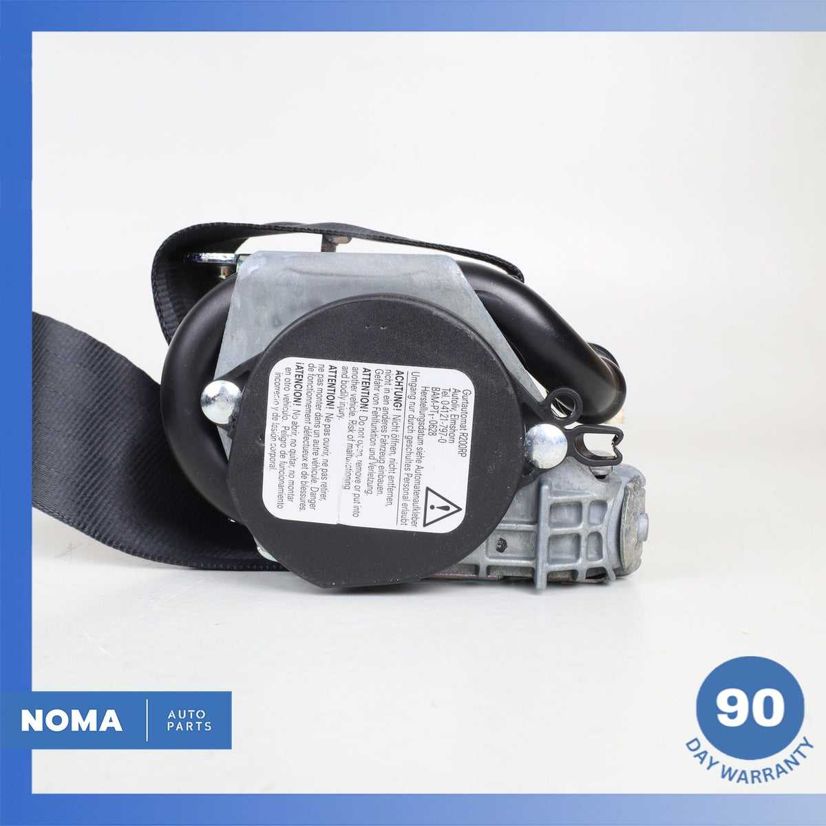 08-16 Land Rover L320 L319 LR4 Front Left Driver Side Seat Belt 8H22F61295AC OEM - photo 7