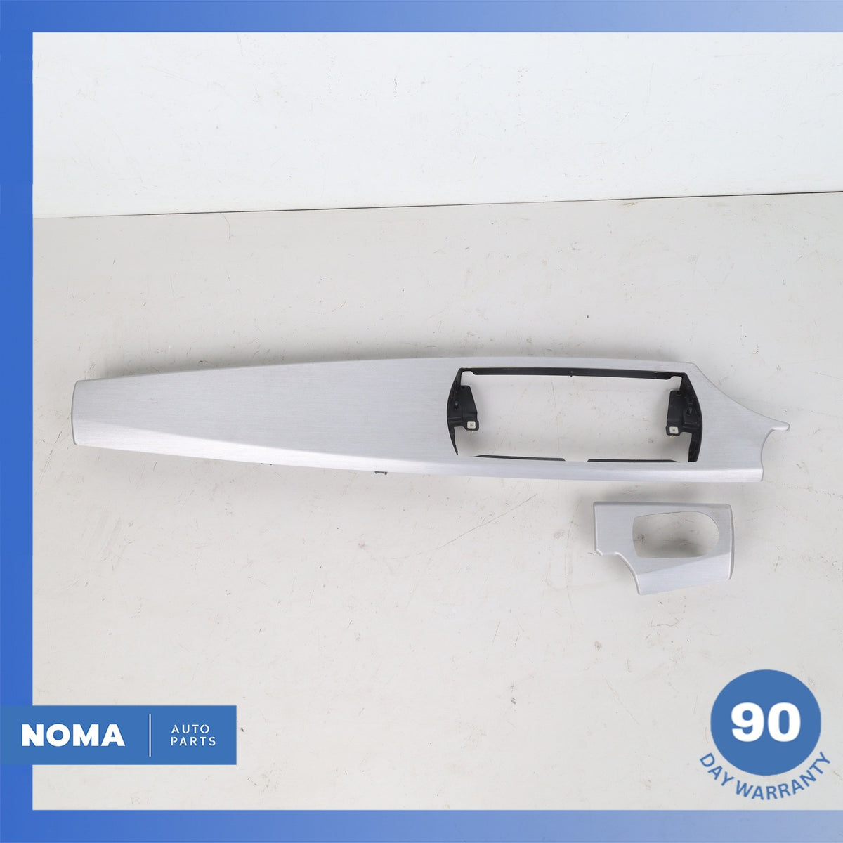 03-08 BMW E85 Z4 Dashboard Cover Panel Trim Set Aluminium OEM - photo 1