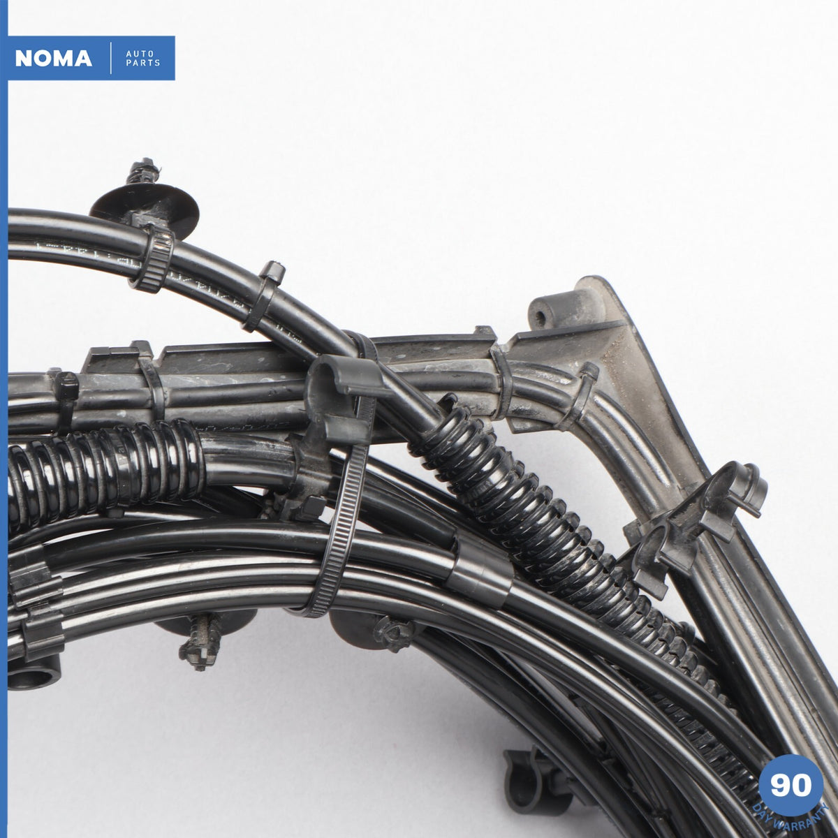 04-05 Jaguar XJ8 VDP X350 LWB Valveblock To Compressor Airspring Hose Set OEM - photo 4
