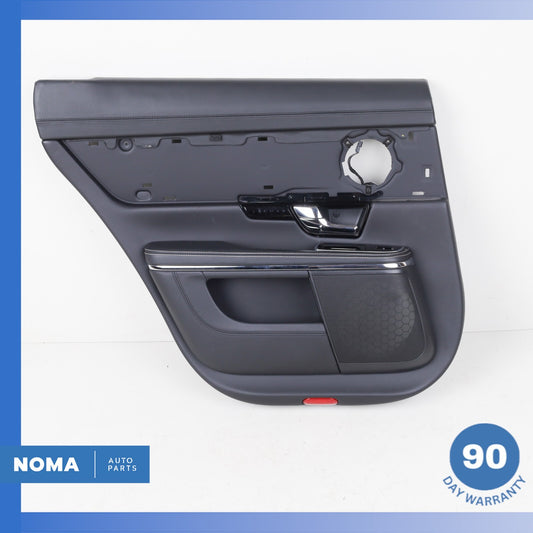 14-19 Jaguar X351 XJ XJR SWB Rear Left Side Interior Door Panel Trim Black OEM - photo 1