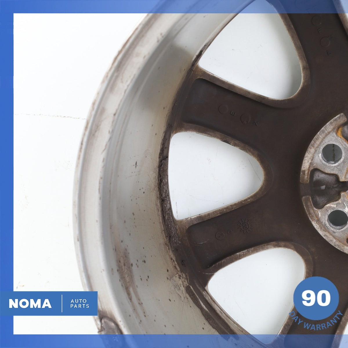 04-09 Jaguar X350 XJ8 Vanden Plas Dynamic 8 x R18 18" Wheel Rim Silver OEM - photo 12