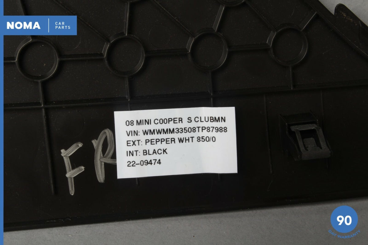 08-15 Mini Cooper Clubman R55 Front Right Center Console Trim Panel 2752774 OEM - photo 9
