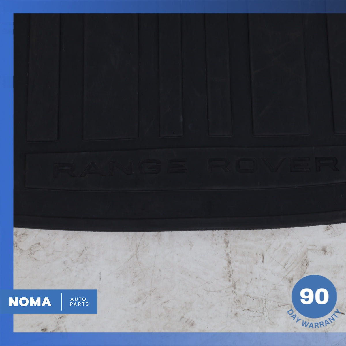 12-19 LR Range Rover L538 Rear Back Trunk Boot Cargo Rubber Floor Mat OEM - photo 7