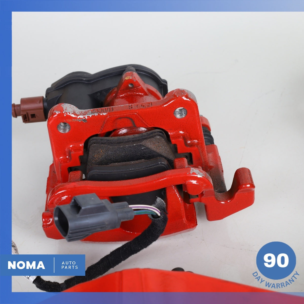 14-21 Jaguar X152 F-Type Front & Rear Brake Caliper Set w/ Actuator Red OEM 34k - photo 21