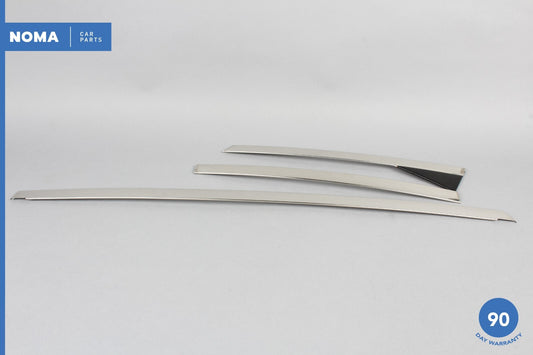 98-03 Jaguar XJ8 VDP X308 SWB Rear Right Side Outer Door Window Molding Set OEM - photo 1