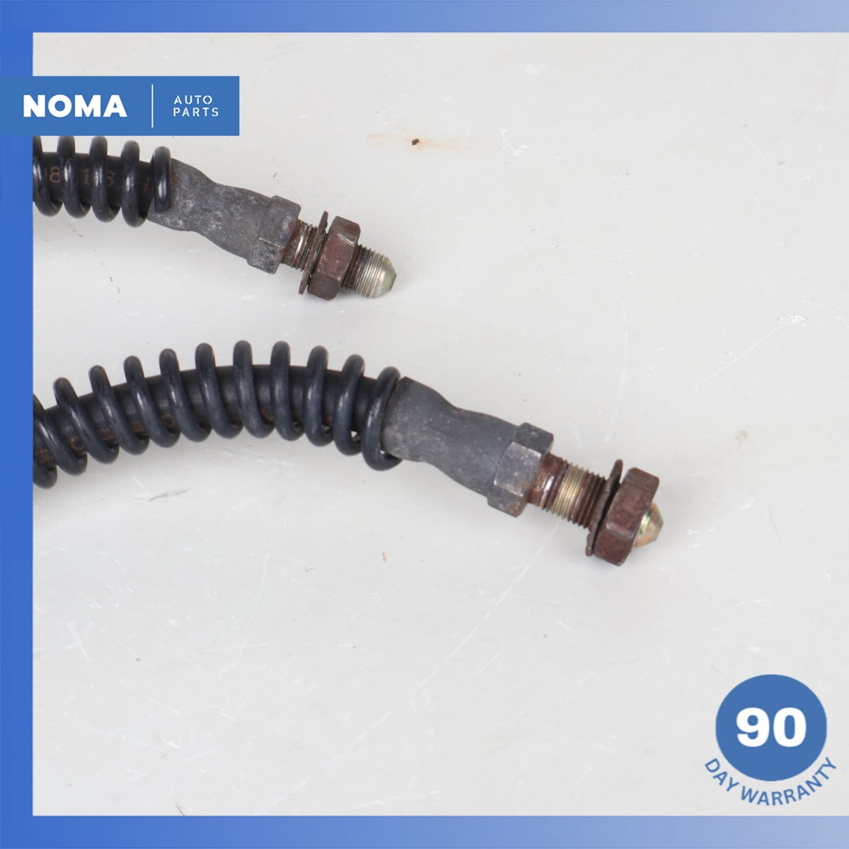 98-06 Jaguar X100 XK8 Front Left & Right Side Flexible Brake Line Set of 2 OEM - photo 2