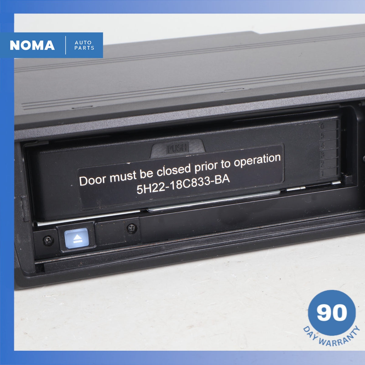 06-16 Land Rover L319 L320 LR4 Audio 6 Disc Player DVD CD Changer w/Magazine OEM - photo 6