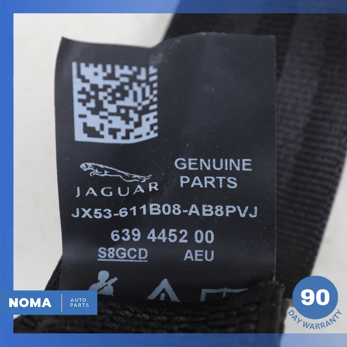 14-24 Jaguar X152 F-Type Front Right Seatbelt Seat Belt Retractor Black OEM 67k - photo 20
