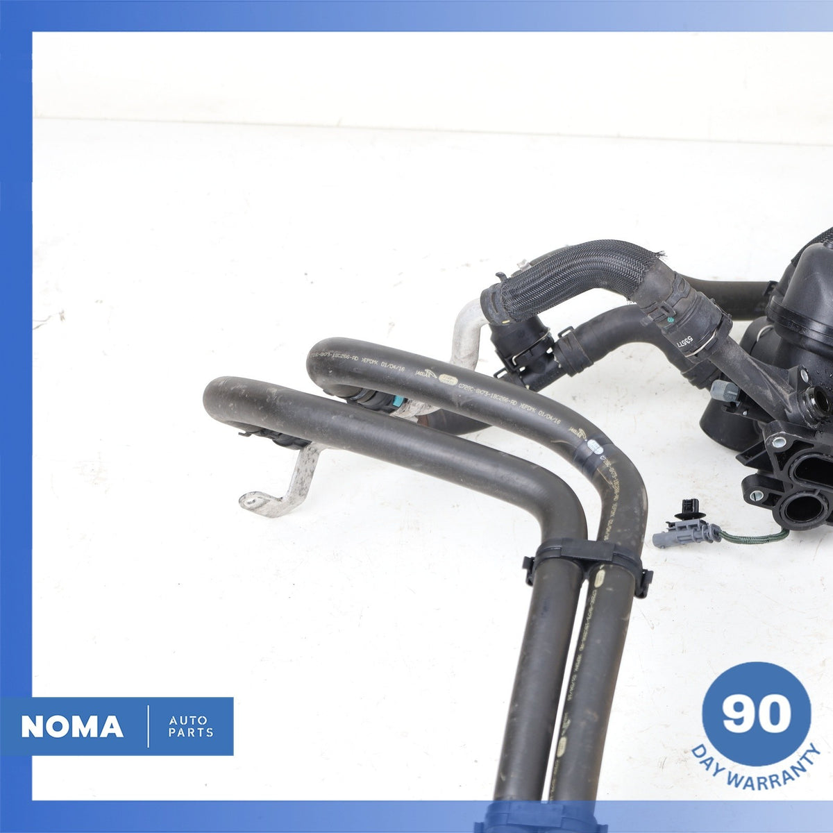 17-19 Jaguar X760 XE 2.0L Diesel Engine Radiator Thermostat Coolant Hose Set OEM - photo 17