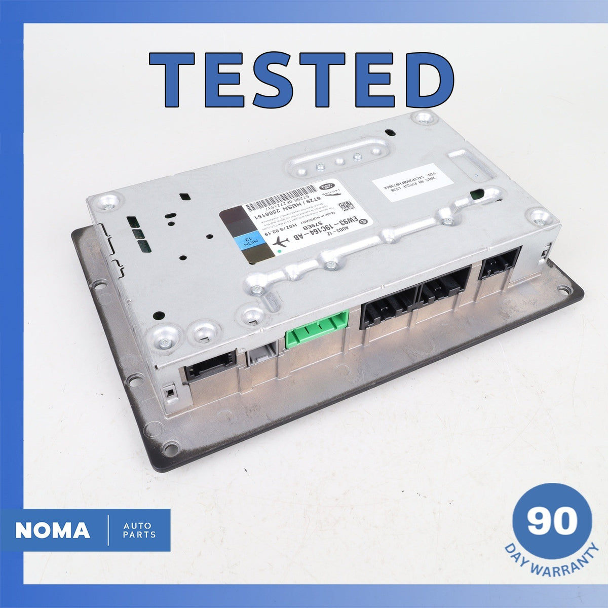 12-19 Range Rover Evoque L538 600W Meridian Stereo Audio Amplifier Amp OEM - photo 1