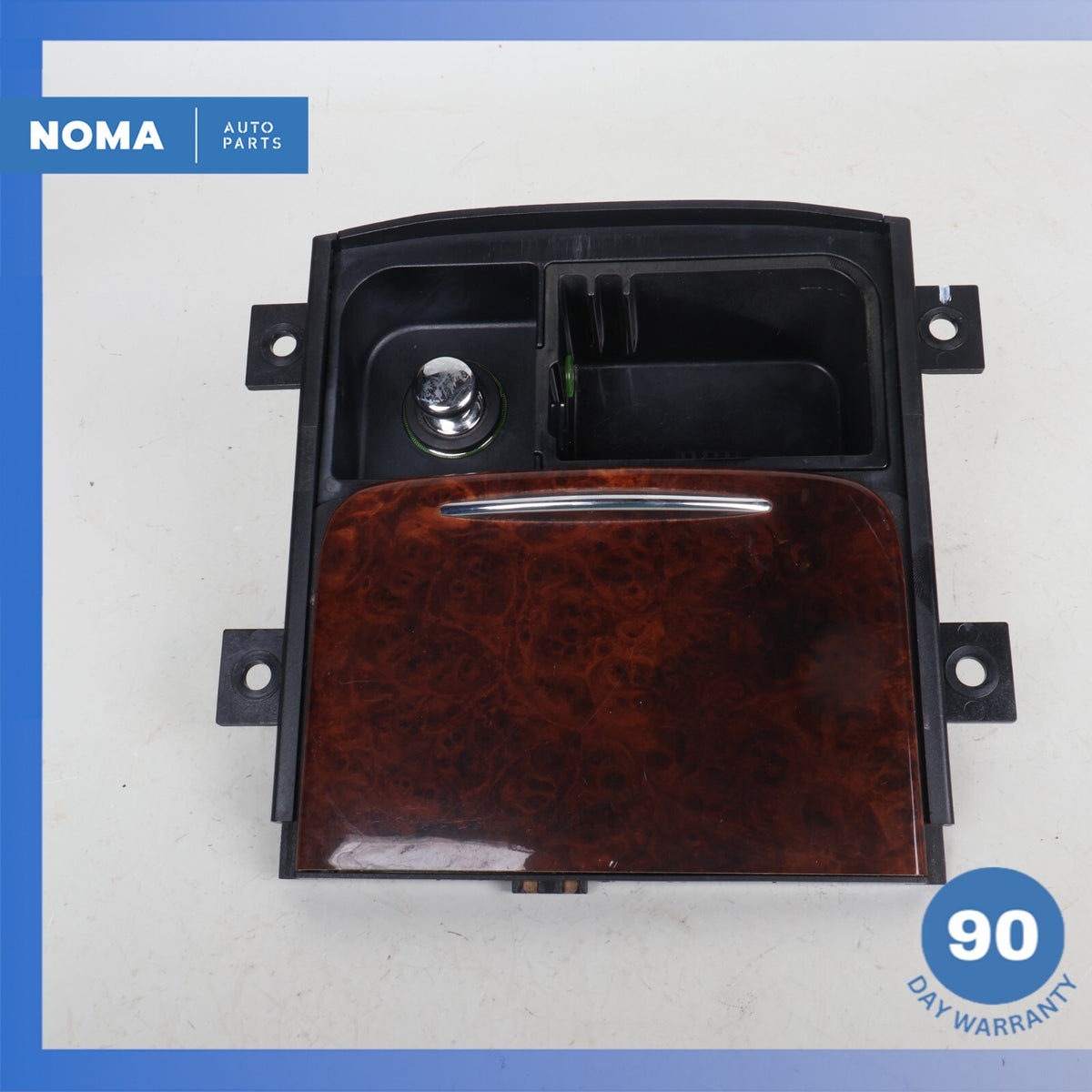 07-15 Jaguar X150 XK Center Console Ash Tray Storage Wood Cover Panel Trim OEM - photo 8