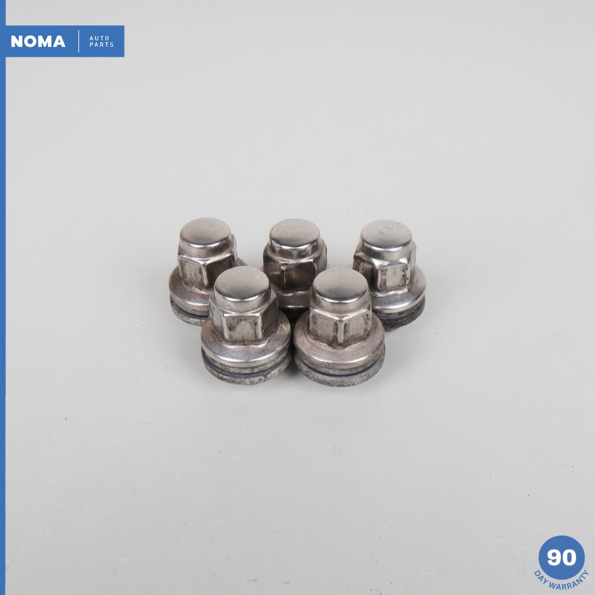 09-21 Jaguar XF XFR X250 Wheel Lug Nuts Bolts Set of 5 1X431012AB OEM - photo 1