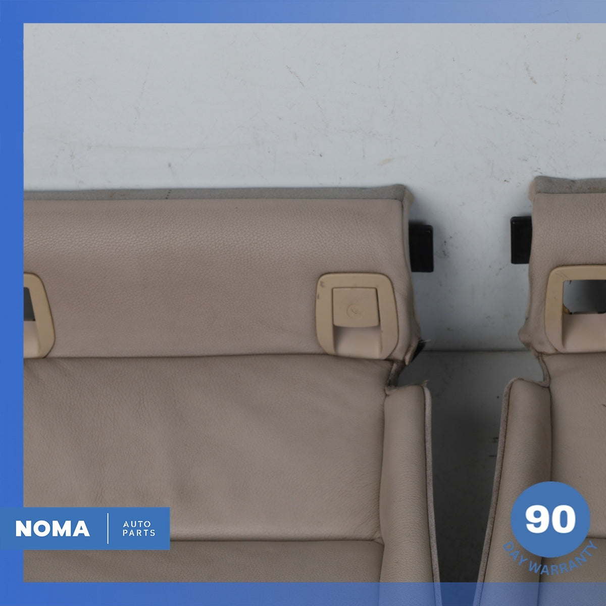 10-13 BMW E92 328i 335i Coupe Rear Left & Right Seat Lower Cushion Set Beige OEM - photo 7