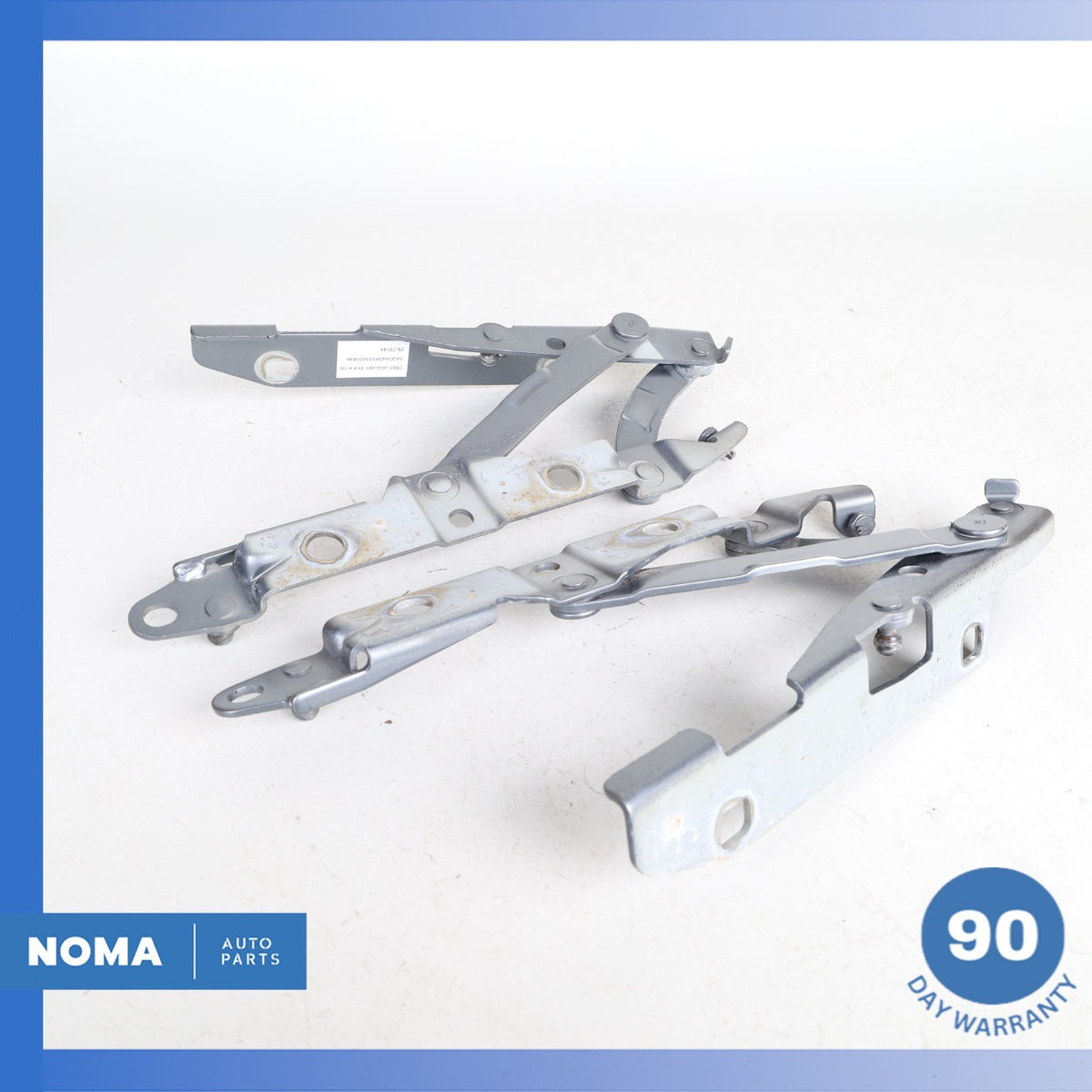 97-06 Jaguar X100 XKR XK8 Left & Right Trunk Boot Hinge Set of 2 Gray OEM - photo 8