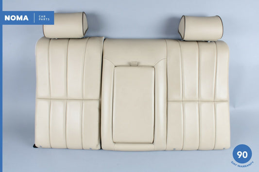 05-08 Jaguar S-Type X206 Rear Upper Seat Cushion w/ Armrest & Headrest SEL OEM - photo 1