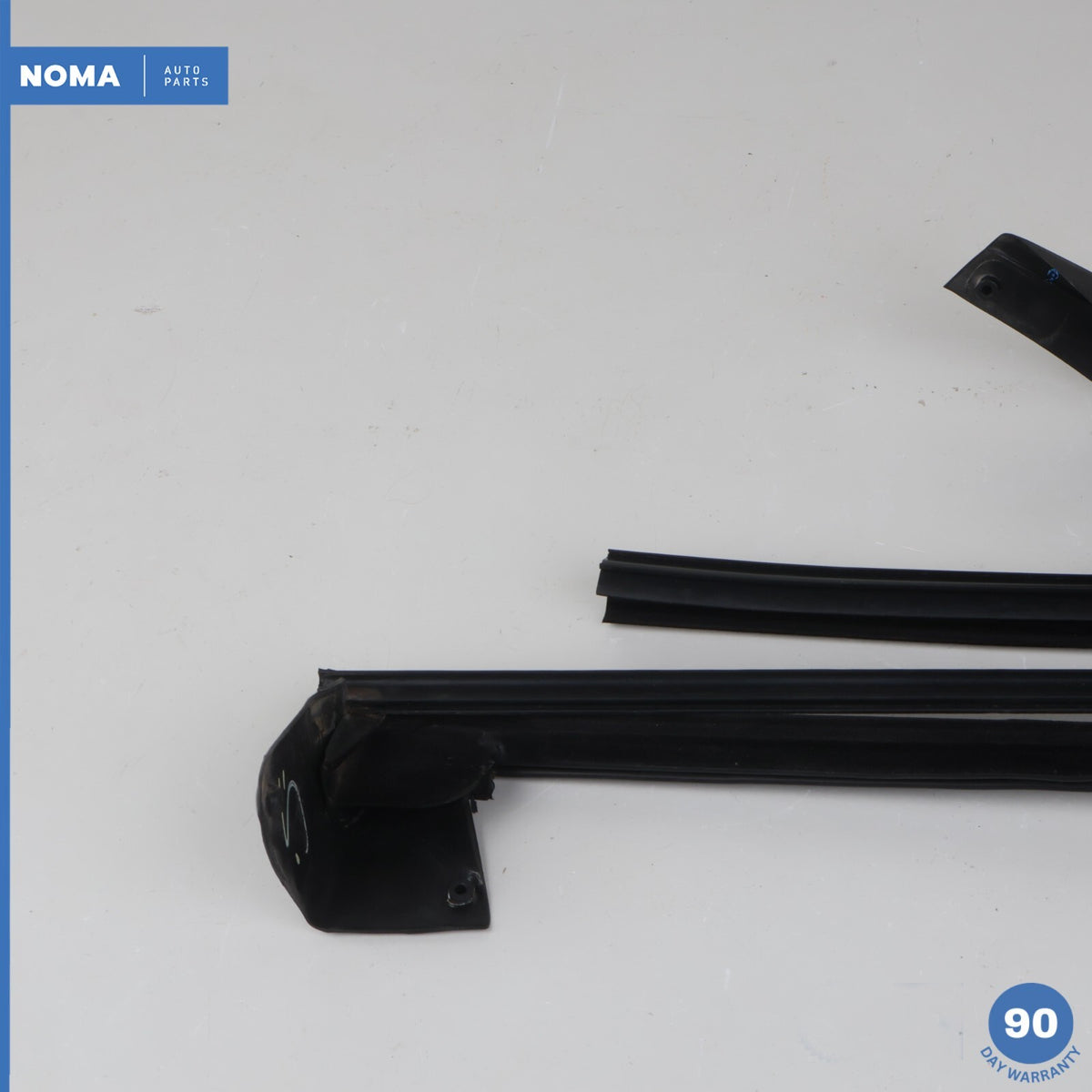 03-08 BMW E85 Z4 Right Passenger Door Window Weather Strip Seal Set of 2 OEM - photo 12