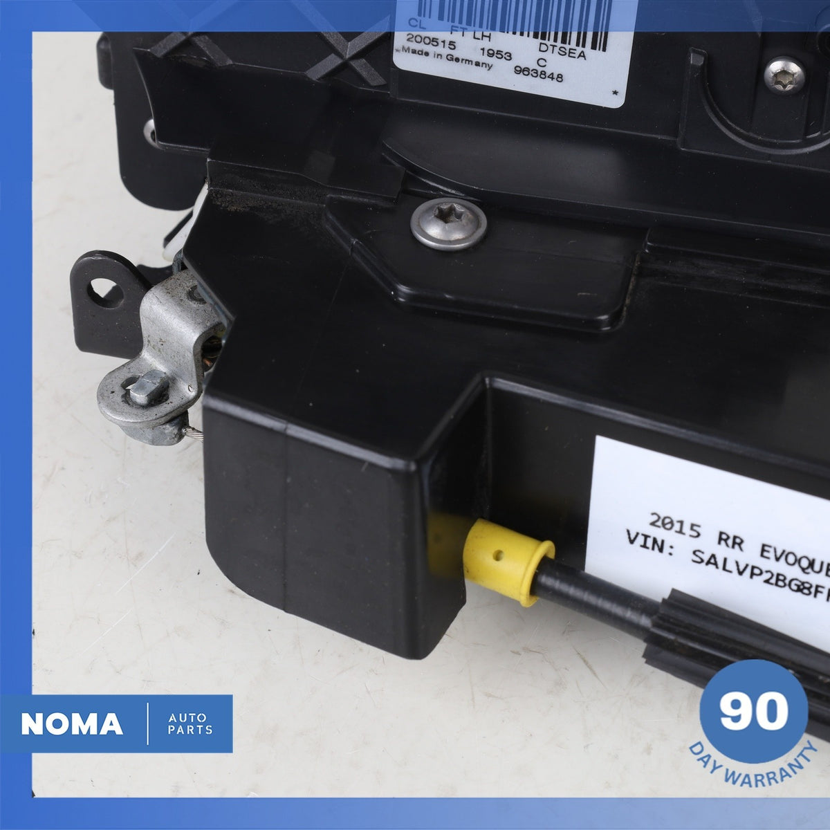 12-15 LR Range Rover Evoque L538 Front Left Door Lock w/ Handle Keyless Go OEM - photo 20
