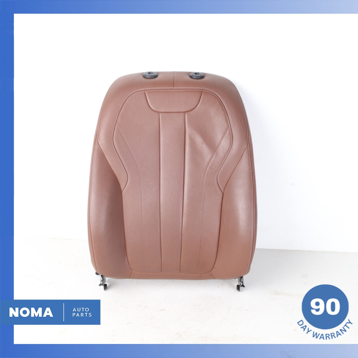 14-19 BMW F15 X5 X6 Front Right Side Top Upper Seat Cushion Brown OEM - photo 1