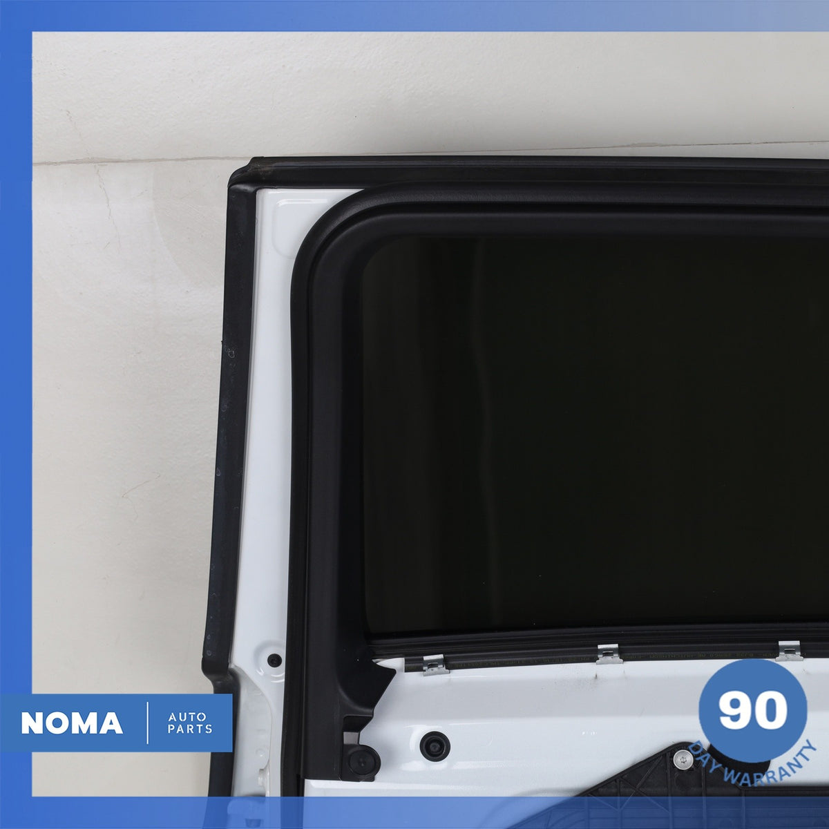 12-19 LR Range Rover Evoque L538 4DR Rear Right Side Door Panel Shell White OEM - photo 11