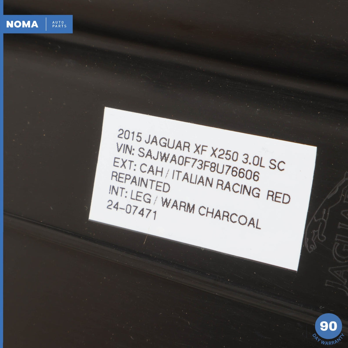 2015 Jaguar X250 XF 3.0L Fuel Vapor EVAP Charcoal Canister Reservoir OEM - photo 11