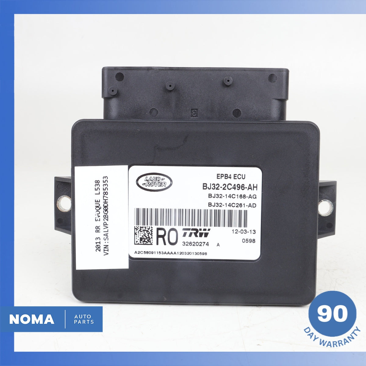 Range Rover Evoque L538 Parking Brake Control Module LR035288 OEM - photo 6