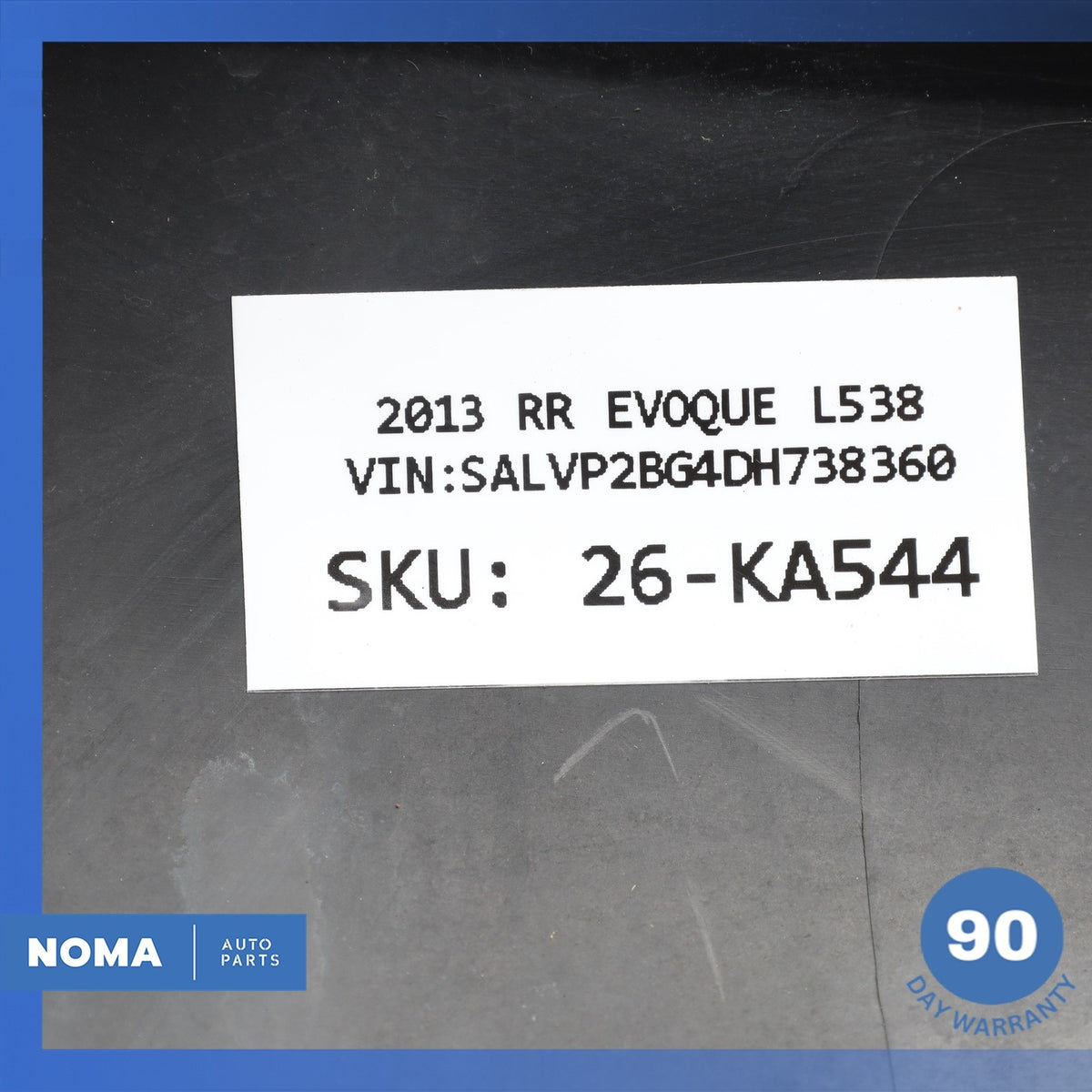 12-19 Range Rover Evoque L538 4DR Front Right Door Lower Molding OEM - photo 10