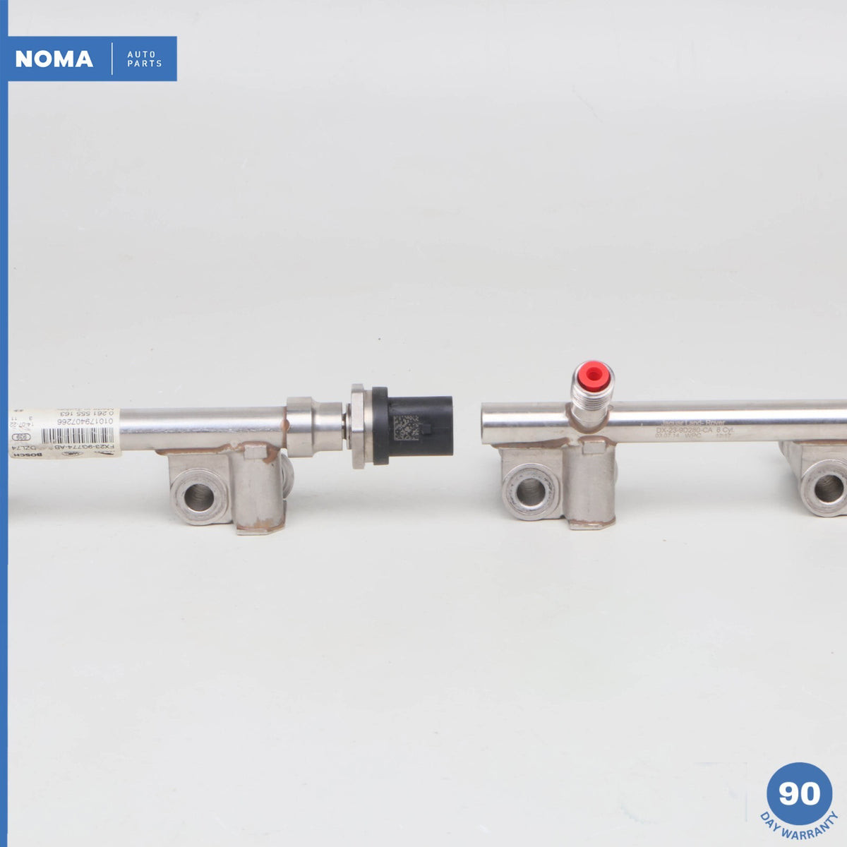 13-21 Jaguar X250 XF Range Rover 3.0 AJ126S Engine Fuel Injection Rail Set OEM - photo 11