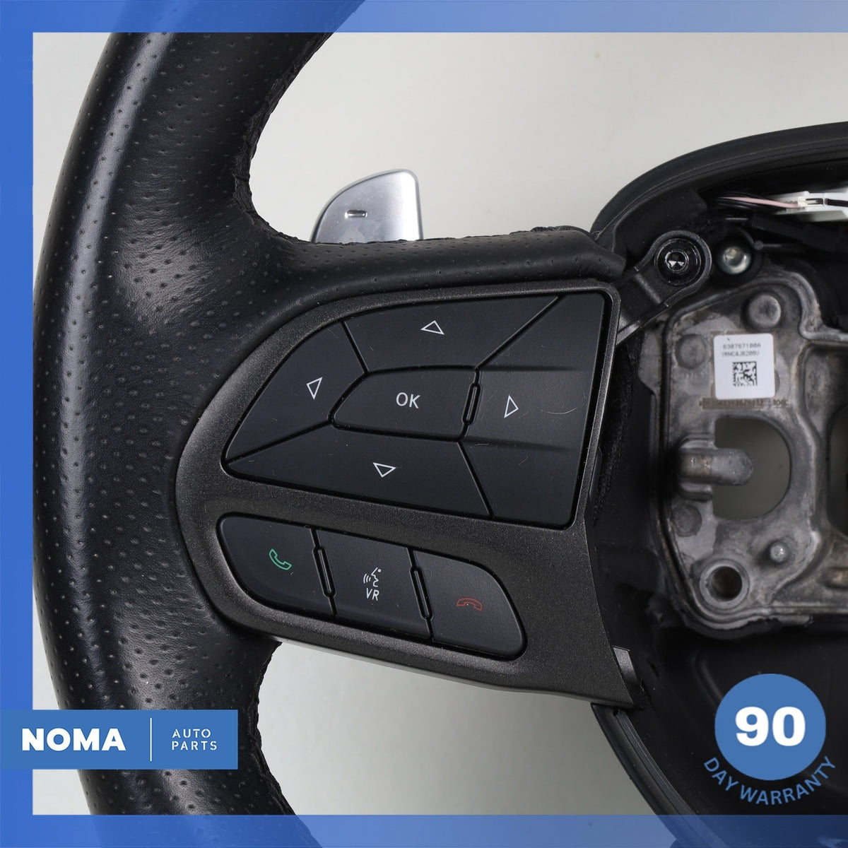 15-23 Dodge LD Charger Heated Leather Steering Wheel w/ Shifter Paddles OEM 74k - photo 5